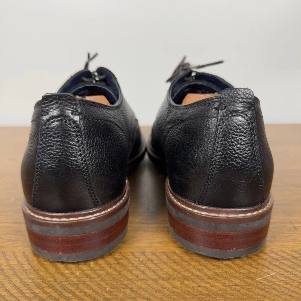 Cole Haan Shoes Mens 8 Black Watson Grand OS‎ Wingtip Oxford Leather Dress